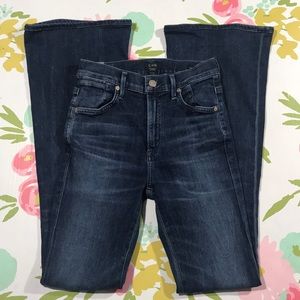 CofH Fleetwood High Rise Flare boho jeans 25 25x32